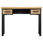 Writing Table Computer Desk Home Office Study Solid Mango Wood Vidaxl. Fixed Price $129.99.
