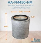 New Monster True Hepa For Austin Air Healthmate *no Pre-filters!. Fixed Price $56.78.