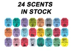 Wonder Wafers Individually Wrapped Air Fresheners - 24 Different Scents Stock. Fixed Price $24.99.