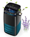 4-IN-1 Domestic Air Purifier, Hepa Filter, Uv, 1250 Sq. Ft. Coverage Black. Fixed Price $44.99.
