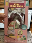 Crafty Crew Paint Your Own Scuba Gnome Statue Kids Ages 6+ Adult Kit New. Fixed Price $12.99.