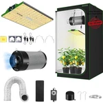 All-in-one Indoor Grow Tent Setup: 70W Led Light & Advanced Ventilation System. Fixed Price $359.99.