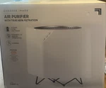 Sharper Image Purify 5 Air Purifier With True Hepa Filtration, 4 Speed Settings. Fixed Price $58.49.