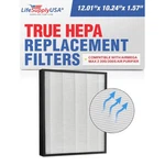 2 Pack True Hepa Replacement Filters For Airmega Max 300, 300S Purifiers. Fixed Price $23.88.