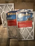 Filtrete 12X20X1 Allergen Defense Air Filter 1000 Mpr Lot Of 4. Fixed Price $27.00.