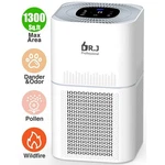 Dr. J Professional AP206 1300SQ.FT Hepa Air Purifiers, White. Fixed Price $17.00.