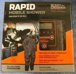 Scent Crusher 59362 Rapid Mobile Shower With Ozone Generator 110V Ac New!!. Fixed Price $123.95.