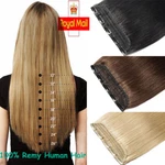 Us Best 100% Real Clip In Remy Human Hair Extensions One Piece Weft 3/4FULL Head. Fixed Price $49.97.