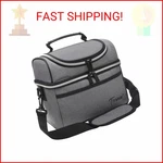 Tirrinia Reusable Lunch Box For Women, Insulated Bag Adult Work, Doubl. Fixed Price $24.93.