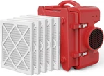 Cadpxs SHIELD-550 Air Scrubber Red And Pack MERV-10 Filters Bundle. Fixed Price $417.44.