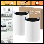 2-PACK Hepa & Activated Carbon Replacement Filter For Blue Pure 511 Air Purifier. Fixed Price $39.59.