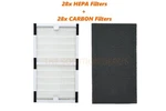 Pack Hepa + Carbon Filters For Idylis IAP-10-200 IAP-10-280, Part IAF-H-100. Fixed Price $219.99.
