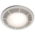 Broan Nutone Model 750 Fan/light, 100 Cfm, Sones, Round White Grille With Glas. Fixed Price $169.95.