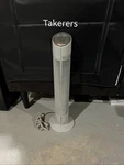 Sharper Image Ionic Breeze Quadra Tower Air Purifier SI637 Tested Working Gray. Fixed Price $129.99.