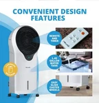 Newair 470 Cfm Portable Evaporative Cooler Fan 3-SPEED 250 Sq Ft NEC500WH00. Fixed Price $145.00.
