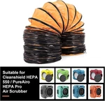 Alorair 16" Duct Hose F/ Scrubber Cleanshield Hepa 550,PUREAIRO Pro/max. Fixed Price $129.00.