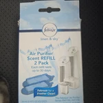 Febreze Linen & Sky Air Purifier Scent Refill Cartridge, 2-PACK, White New. Fixed Price $20.70.