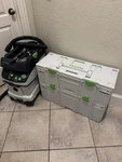 Festool Lhs 225 Eqi , CT36 El Hepa Dust Extractor With Support Harness.. Fixed Price $2650.00.