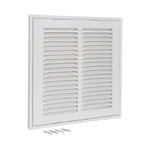 Ez-flo White Steel Return Filter Grille 20X20 Duct Opening Powder-coated. Fixed Price $30.00.