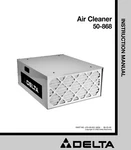 Delta Air Cleaner Model 50-868 Instruction Manual Free Shipping. Fixed Price $16.99.