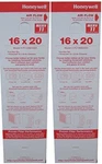 Honeywell Replacement Media Filters FC100A1003 16" X 4" 20" 2-PACK. Fixed Price $54.99.