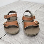 Salt Water Sandals Sea Wee Hoy Shoes Brown Girl Boy Toddler 4 Summer Beach. Fixed Price $13.99.