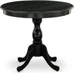 East West Furniture Antique Dining Room Table - Round Kitchen Top. Fixed Price $221.68.