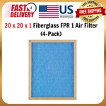 True Blue 20 X 1 Fiberglass Fpr Air Filter (4-PACK). Fixed Price $12.89.