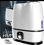Everlasting Comfort Cool Mist Humidifiers Bedroom 6L - C. White. Fixed Price $69.99.