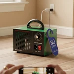 Ozone Air Ionizer 45,000MG/H - Effective Deodorizer For Home, Car & Pet Areas. Fixed Price $99.99.