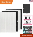 Eco-friendly 116130 Filter Hepa & Carbon Dual Pack For Winix Air Purifiers. Fixed Price $55.99.