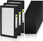 FLT4100 True Hepa Replacement Filter Size For Guardian 12 Piece Set, White. Fixed Price $27.84.