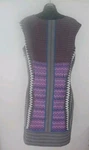 New York Women's 10 Multicolor Knee Sheath Side Zip Sleeveless Dress. Fixed Price $10.90.