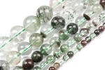 Natural Brown & Green Phantom Quartz Beads Aa Round Loose 4/6/8/10/12MM. Fixed Price $15.29.