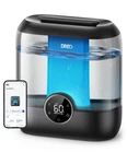 Dreo Smart Humidifiers For Bedroom, Top Fill Supersized Cool 6L, Black. Fixed Price $104.41.