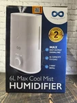 Everlasting Comfort 6L Max Cool Mist Humidifier Large Room Night Light Quiet. Fixed Price $28.00.