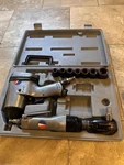 Devilbliss AT10 1/2" Impact Wrench AT20 3/8" Air Ratchet 7PC. Socket Set Sae. Fixed Price $49.00.