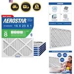 16X25X1 Merv 8 Air Filter, Count, Actual Size 15.75 24.75 0.75, Hvac, A.... Fixed Price $79.99.