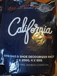 Lot Of 2X California Home Goods Bamboo Charcoal Air Purifying Bag Gym & Shoe. Fixed Price $14.99.