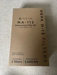 New! Medify Air MA-112 Replacement Filter Set True Hepa H-13 (two-pack). Fixed Price $49.95.