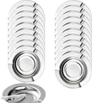 20-PACK Stainless Ashtrays,ash For Smokers,ashtray Patio,disposable.... Fixed Price $15.81.