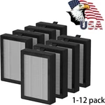 1-12 Pcs For Levoit LV-H128 / Puurvsas (HM669A) Rovacs (RV60) Air Purifier. Fixed Price $22.49.