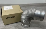 Noritz VP4-90ELBOW-AL29-4C 4"DIAMETER Degree Stainless Steel Single Wall Vent. Fixed Price $44.99.