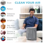 Bedroom & Living Purifier - Pet Hair, Dust Removal. Fixed Price $175.99.