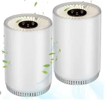 2 Pack Druiap Air Purifiers For Home Bedroom Up To 690FT , H13 True Hepa Filter. Fixed Price $34.99.
