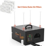 Purisystems Puricare 500IG Air Filtration 3-SPEED Remote Built-in Ionizer. Fixed Price $249.00.