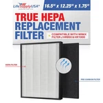 Winix HR900 & HR1000 Air Purifier Hepa Filter + Carbon Replacement. Fixed Price $27.99.