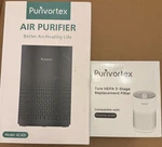 Purivortex Air Purifier AC400 Hepa Filter + Free Replacement - New. Fixed Price $64.29.