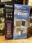 Holmes HAPF600D True Hepa 2-PACK Filter Air Purifier B New. Fixed Price $22.79.