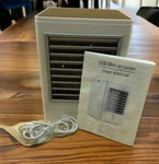 Portable Mini Air Conditioner Usb Plug In. Open Box, Used Lightly. Fixed Price $17.00.